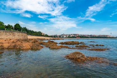 Qingdao 'daki kentsel mimari manzara