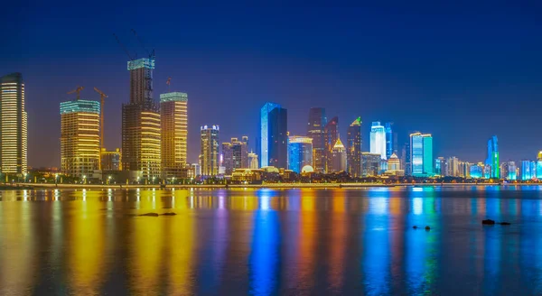 Qingdao Beautiful City Night Scene — Stock Photo, Image