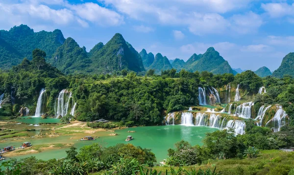 Detian Falls Guangxi China Banyue Falls Vietna — Stock Photo, Image