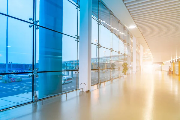 Interior View Airport Terminal — Stock Photo, Image