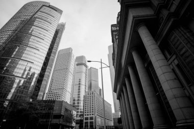 CI 'daki ticari binanın mimari manzarası.