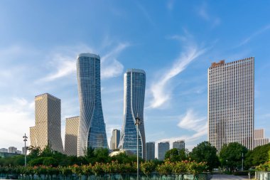 Kentsel Mali Bölgedeki Modern Mimari Peyzaj