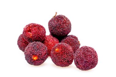 Beyaz kuyruklu kırmızı kiraz.