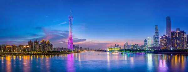 Skyline Urban Architectural Landscape Guangzho — Stock Photo, Image