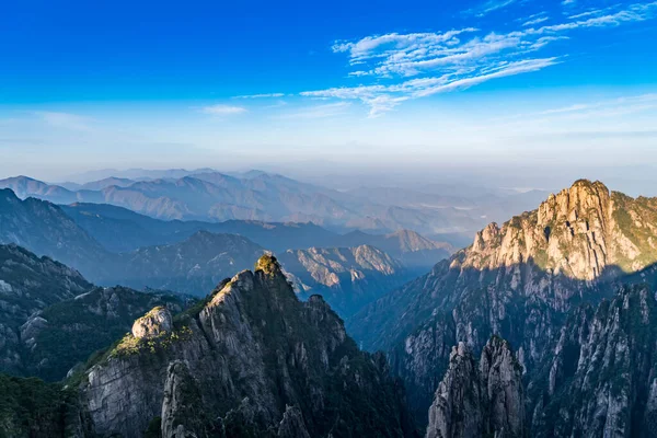 Die Wunderschöne Naturlandschaft Des Huangshan Gebirges Chin — Stockfoto