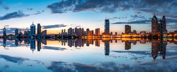 Paysages Urbains Qingdao Chine — Photo