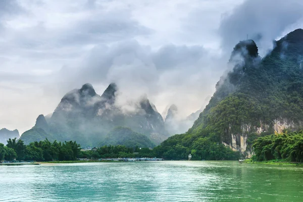 Het Prachtige Landschap Van Guilin Guangx — Stockfoto