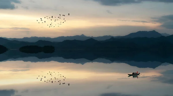 Natural Landscape Lake Scenery Qiandao Lake Hangzho — Stock Photo, Image