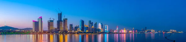 Skyline Del Paesaggio Architettonico Urbano Qingdao — Foto Stock