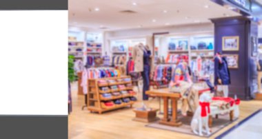 Reklam kutusunun ve bulanık lambanın iç görünümü 