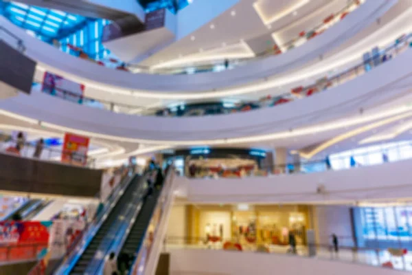 Abstracto Desenfoque Centro Comercial Del Interior Los Grandes Almacenes Para — Foto de Stock