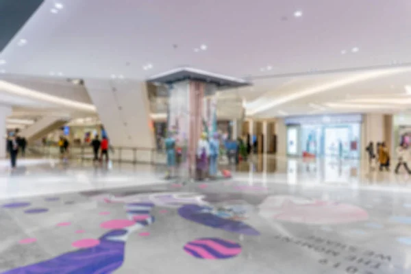 Abstrato Blur Shopping Center Interior Loja Departamento Para Bac — Fotografia de Stock