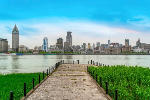 Bund Arkitektur Shanghai — Stockfoto