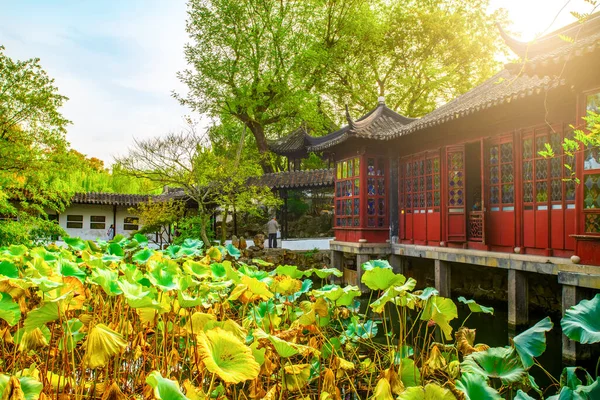Музей Ландшафтной Архитектуры Сучжоу Китай — стоковое фото