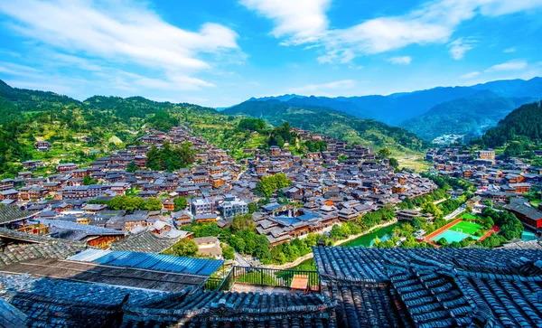 Guizhou 'daki Miao köyleri, Chin.