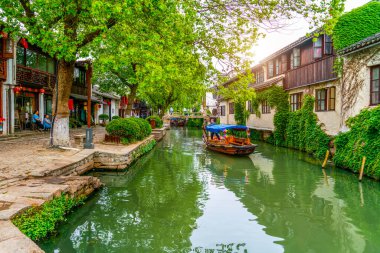 Zhouzhuang 'daki Konut Eski Şehir, Suzho