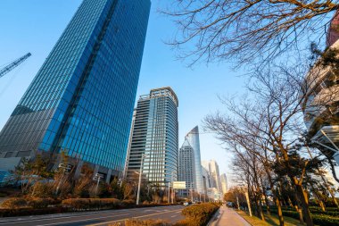 Qingda 'nın Güzel Modern Şehir Mimarisi