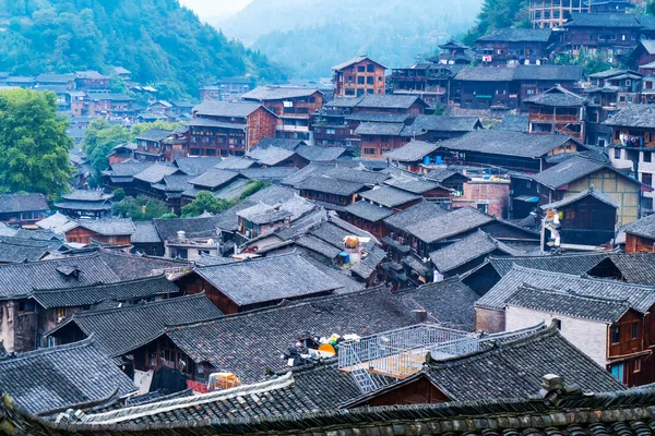 Село Мяо Гуйчжоу Китай — стоковое фото