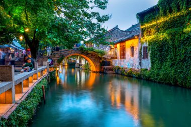 Zhouzhuang 'daki Konut Eski Şehir, Suzho