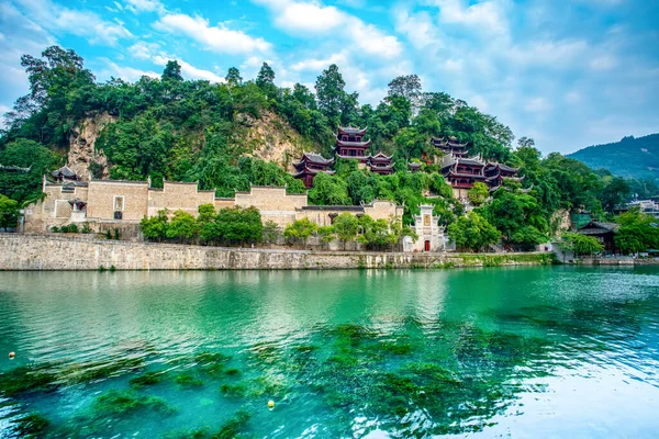 Beautiful Scenery Ancient City Zhenyua — Stock Photo, Image