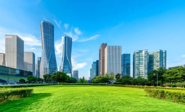 Kentsel Skylin 'in Modern Mimarisi