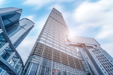 Hong Kong Ticaret Binası Gökyüzü Kazıması