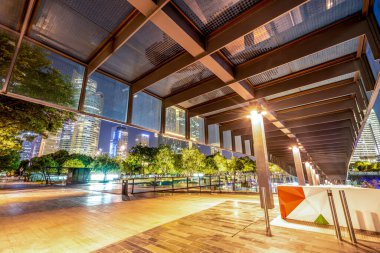 Kentsel Nightscape Modern Mimari