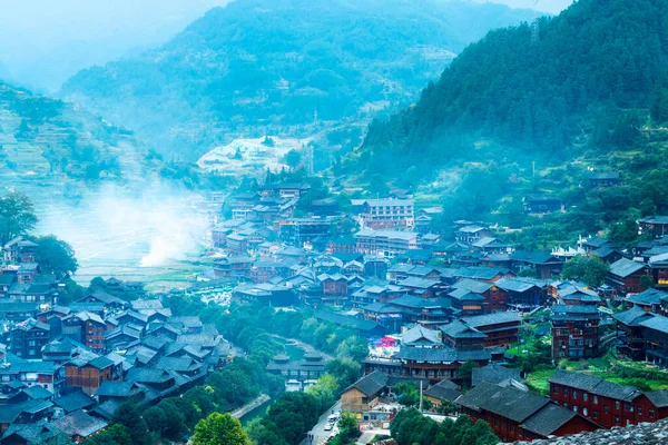 Miao Dörfer Guizhou Chin — Stockfoto