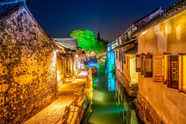 Residência Zhouzhuang Cidade Antiga Suzho — Fotografia de Stock