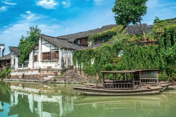 Deqing Antik Kasabası Zhejiang Çin — Stok fotoğraf