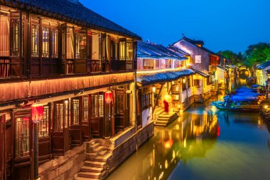 Zhouzhuang 'daki Konut Eski Şehir, Suzho