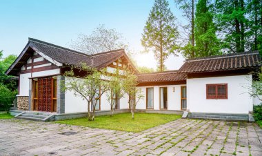 Antik Çin şehrinde geleneksel mimari, Asya geçmişi   