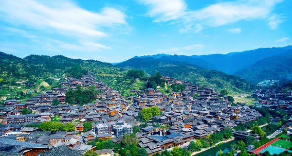 Miao Dörfer Guizhou Chin — Stockfoto
