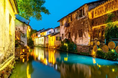 Zhouzhuang 'daki Konut Eski Şehir, Suzho