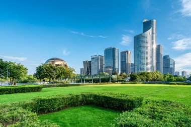 Kentsel Skylin 'in Modern Mimarisi