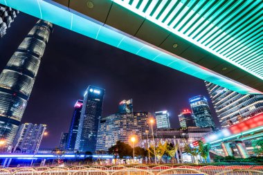 Şehir Gecesi ile hareket hızı efekti