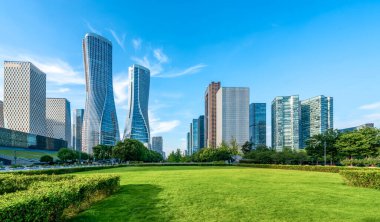 Kentsel Skylin 'in Modern Mimarisi