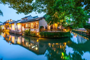 Zhouzhuang 'daki Konut Eski Şehir, Suzho