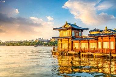 Batı Gölü, Hangzhou 'daki manzara ve manzara çok güzel.