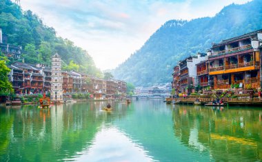 Phoenix Kasabası, Hunan, Chin