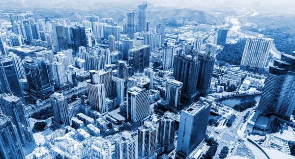 Bird Eye View Shenzhen Chin — Stock Photo, Image