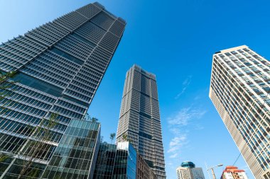 Şangay Lujiazui Mimari Peyzaj Skylin