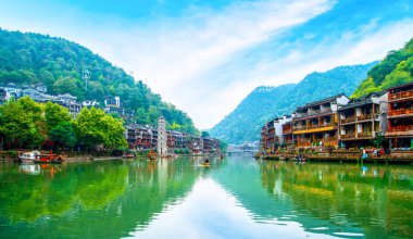 Phoenix Kasabası, Hunan, Chin