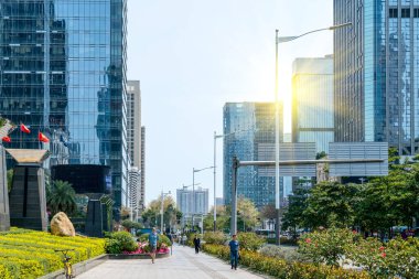 Kentsel Modern Mimarlık Arkaplanı