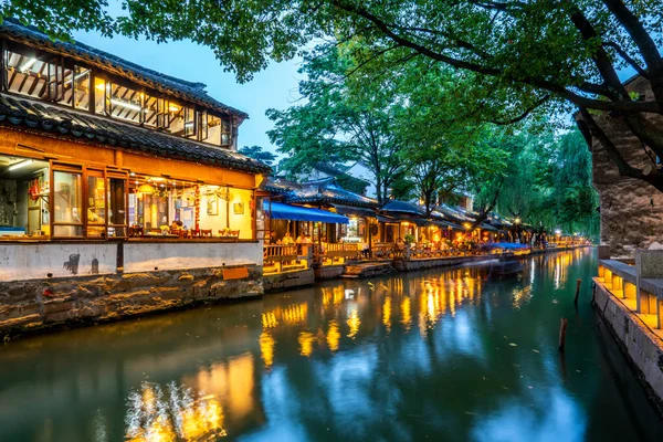 Residência Zhouzhuang Cidade Antiga Suzho — Fotografia de Stock