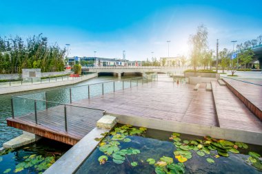 İnşaat işindeki kentsel inşaat bürosu kavramı