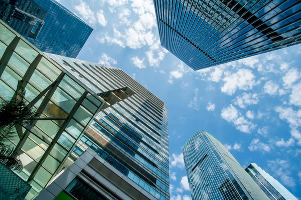 Paisaje Arquitectónico Del Edificio Comercial Ciudad Central — Foto de Stock