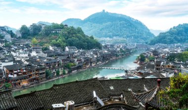 Phoenix Kasabası, Hunan, Chin