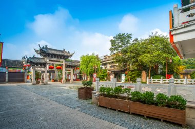 Antik şehir, Dongguan eski sokağı, Yangzhou, Çin