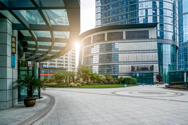 Zeitgenössische Architektur Moderner Chinesischer Stadt Asiatischer Hintergrund — Stockfoto